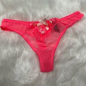 Sexy Little Things from Victorias Secret Neon Pink Thong